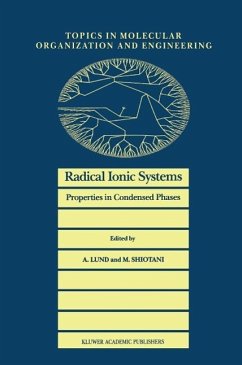 Radical Ionic Systems (eBook, PDF)