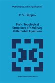 Basic Topological Structures of Ordinary Differential Equations (eBook, PDF)