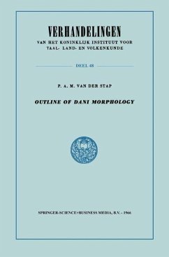Cover Outline of Dani Morphology (eBook, PDF)