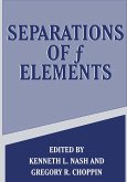Separations of f Elements (eBook, PDF)