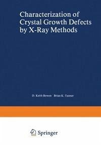 Characterization of Crystal Growth Defects by X-Ray Methods (eBook, PDF) - Tanner, B. K.