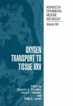 Cover Oxygen Transport to Tissue XXV (eBook, PDF)