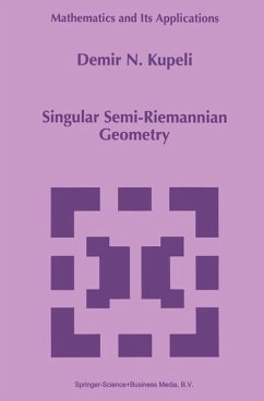 Cover Singular Semi-Riemannian Geometry (eBook, PDF)