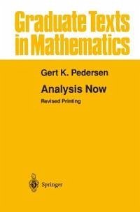 Analysis Now (eBook, PDF) - Pedersen, Gert K.
