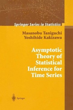 Asymptotic Theory of Statistical Inference for Time Series (eBook, PDF) - Taniguchi, Masanobu; Kakizawa, Yoshihide