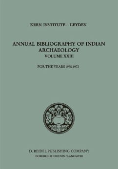 Cover Annual Bibliography of Indian Archaeology (eBook, PDF)