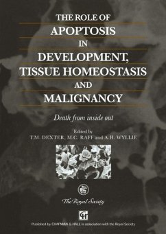 The Role of Apoptosis in Development, Tissue Homeostasis and Malignancy (eBook, PDF) - Dexter, R. M.; Wyllie, A. H.; Raff, M. C.