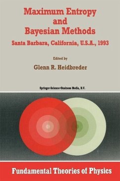 Maximum Entropy and Bayesian Methods Santa Barbara, California, U.S.A., 1993 (eBook, PDF)