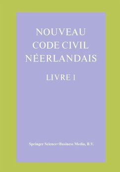 Cover Nouveau Code Civil Néerlandais Livre 1 (eBook, PDF)