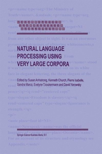 Natural Language Processing Using Very Large Corpora (eBook, PDF) Natural Language Processing Using Very Large Corpora (eBook, PDF)