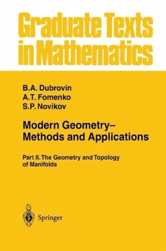 Modern Geometry- Methods and Applications (eBook, PDF) - Dubrovin, B. A.; Fomenko, A. T.; Novikov, S. P.