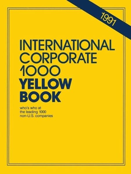 International Corporate 1000 Yellow Book (eBook, PDF) International Corporate 1000 Yellow Book (eBook, PDF)
