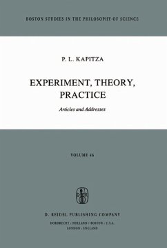 Experiment, Theory, Practice (eBook, PDF) - Kapitza, P. L.