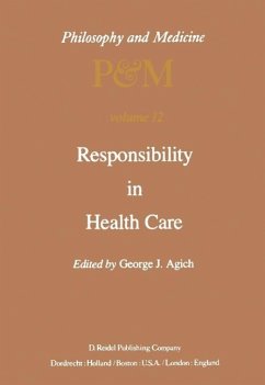 Responsibility in Health Care (eBook, PDF) - Agich, G. J.