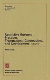 Restrictive Business Practices, Transnational Corporations, and Development (eBook, PDF)