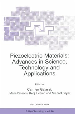 Cover Piezoelectric Materials: Advances in Science, Technology and Applications (eBook, PDF)