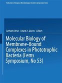 Molecular Biology of Membrane-Bound Complexes in Phototrophic Bacteria (eBook, PDF)