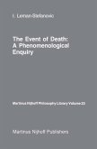 The Event of Death: a Phenomenological Enquiry (eBook, PDF)