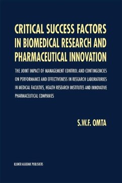 Critical Success Factors in Biomedical Research and Pharmaceutical Innovation (eBook, PDF) - Omta, S. W.