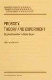 Prosody: Theory and Experiment (eBook, PDF)