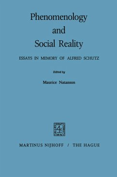 Phenomenology and Social Reality (eBook, PDF)