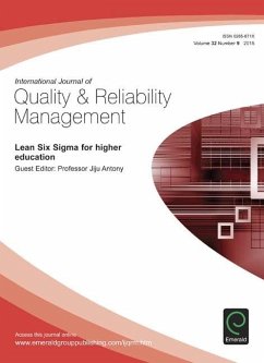 Cover Lean Six Sigma for higher education (eBook, PDF)