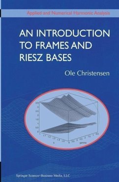An Introduction to Frames and Riesz Bases (eBook, PDF) - Christensen, Ole