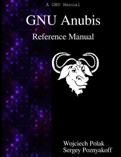 GNU Anubis Reference Manual - Poznyakoff, Sergey; Polak, Wojciech