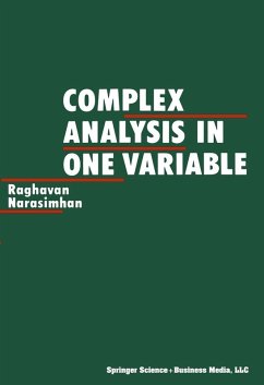 Complex Analysis in one Variable (eBook, PDF) - Narasimhan