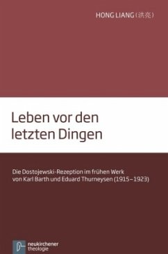 Leben vor den letzten Dingen - Liang, Hong