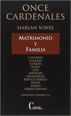 Once cardenales hablan sobre matrimonio y familia