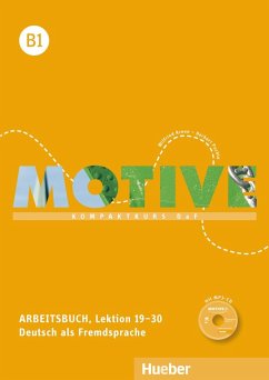 Motive B1. Arbeitsbuch. Lektion 19-30 mit MP3-Audio-CD - Krenn, Wilfried; Puchta, Herbert