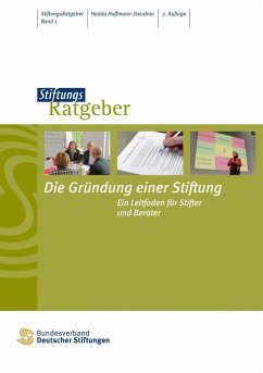 Cover Die Gründung einer Stiftung (eBook, ePUB)