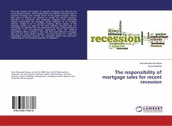 The responsibility of mortgage sales for recent recession - Hoque, Kazi Mozammel;Hassan, Azizul