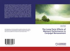 The Long-Term Effects of Memory Performance in Conjugal Bereavement - Maragaki, Jade;Jacob, Yannick