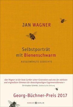 Selbstporträt mit Bienenschwarm - Wagner, Jan