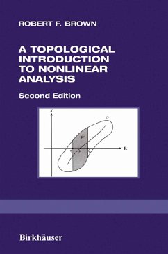 A Topological Introduction to Nonlinear Analysis (eBook, PDF) - Brown, Robert F.