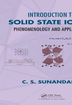 Introduction to Solid State Ionics (eBook, PDF) - Sunandana, C. S.