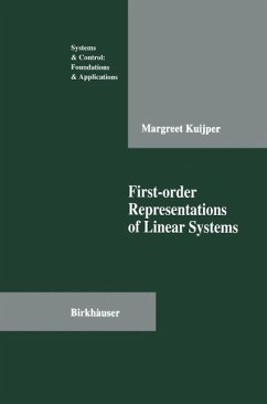 First-order Representations of Linear Systems (eBook, PDF) - Kuijper, Margreet