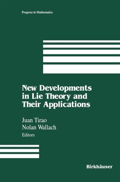 New Developments in Lie Theory and Their Applications (eBook, PDF) - Tirao, Juan; Wallach