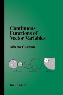 Cover Continuous Functions of Vector Variables (eBook, PDF)