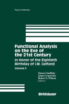 Cover Functional Analysis on the Eve of the 21st Century (eBook, PDF)