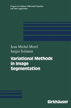 Variational Methods in Image Segmentation (eBook, PDF) - Morel, Jean-Michel; Solimini, Sergio