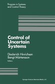 Control of Uncertain Systems (eBook, PDF)