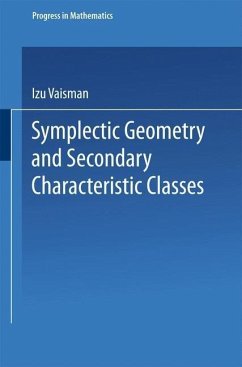 Symplectic Geometry and Secondary Characteristic Classes (eBook, PDF) - Vaisman, Izu