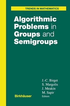Algorithmic Problems in Groups and Semigroups (eBook, PDF)