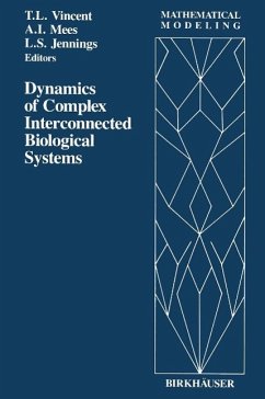 Dynamics of Complex Interconnected Biological Systems (eBook, PDF) - Jennings; Mees; Vincent