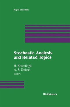 Stochastic Analysis and Related Topics (eBook, PDF) - Körezlioglu, H.; Üstünel, A. S.