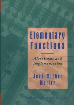 Elementary Functions: (eBook, PDF) - Muller, Jean-Michel