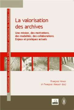 Cover Valorisation des archives (eBook, PDF)